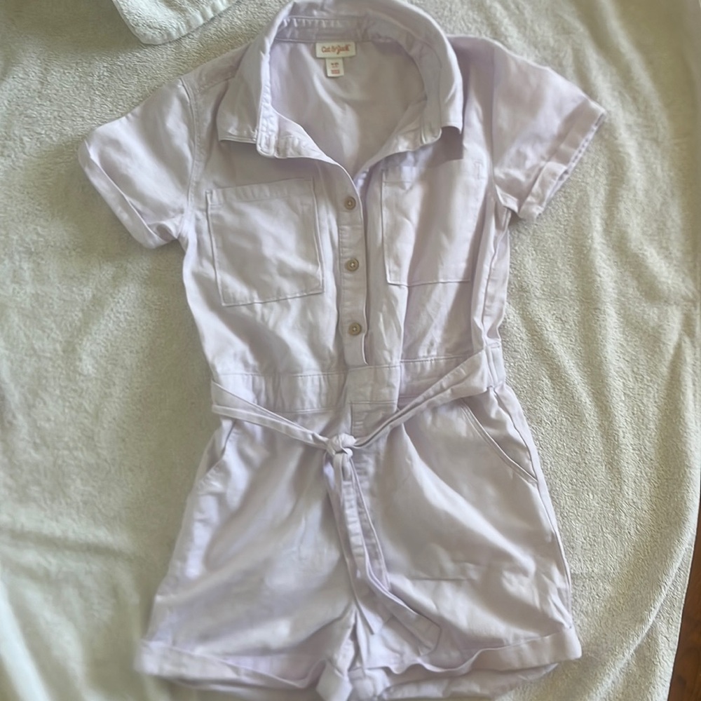 Girls short all jumper size medium (8)